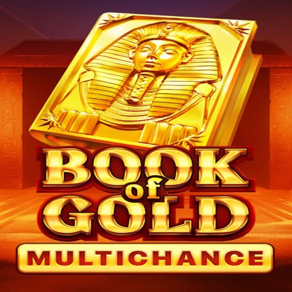 Book of Gold Multichance slot visual from Playson available on paradiseplay-nl.com