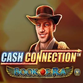 Cash Connection Book Of Ra logo by Novomatic at Paradise Play Casino