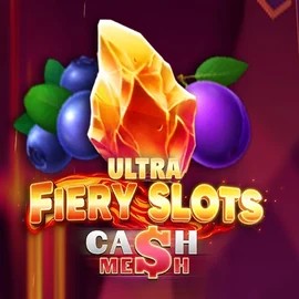 Official Slots logo: Fiery Slots Cash Mesh Ultra by BF Games at Paradise Play Casino