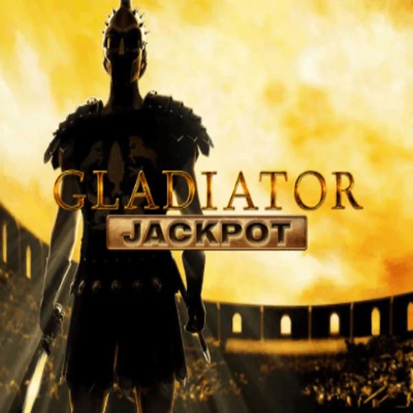 Gladiator Jackpot logo by Playtech at Paradise Play Casino