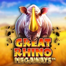 Great Rhino Megaways logo – Slots by Pragmatic Play at Paradise Play Casino