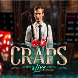 Live Craps by Evolution, showcased at paradiseplay-nl.com – game logo