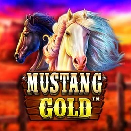 Mustang Gold logo by Pragmatic Play at Paradise Play Casino