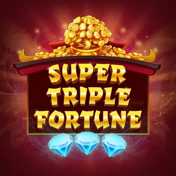 Super Triple Fortune slot icon by Greentube, available at Paradise Play Casino