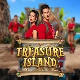 Official Live Casino logo: Treasure Island by Pragmatic Play at Paradise Play Casino