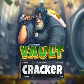 Slots logo of Vault Cracker from Red Tiger Gaming at Paradise Play Casino